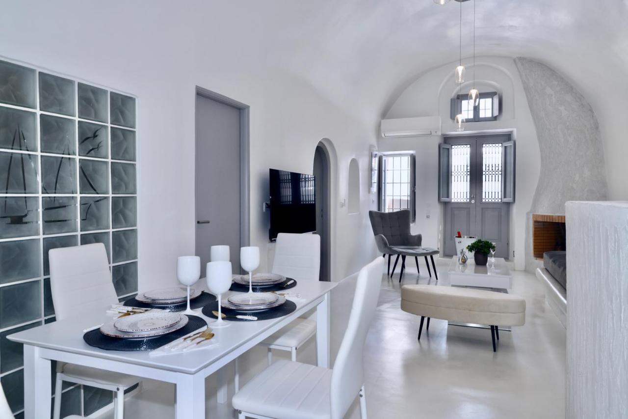 Aidos Villa Santorini Megalochori  Buitenkant foto