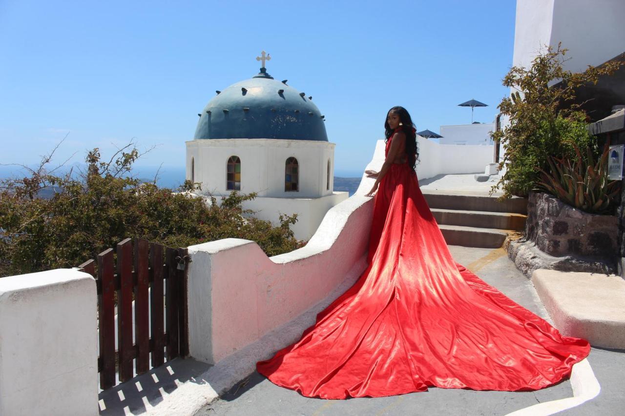 Aidos Villa Santorini Megalochori  Buitenkant foto