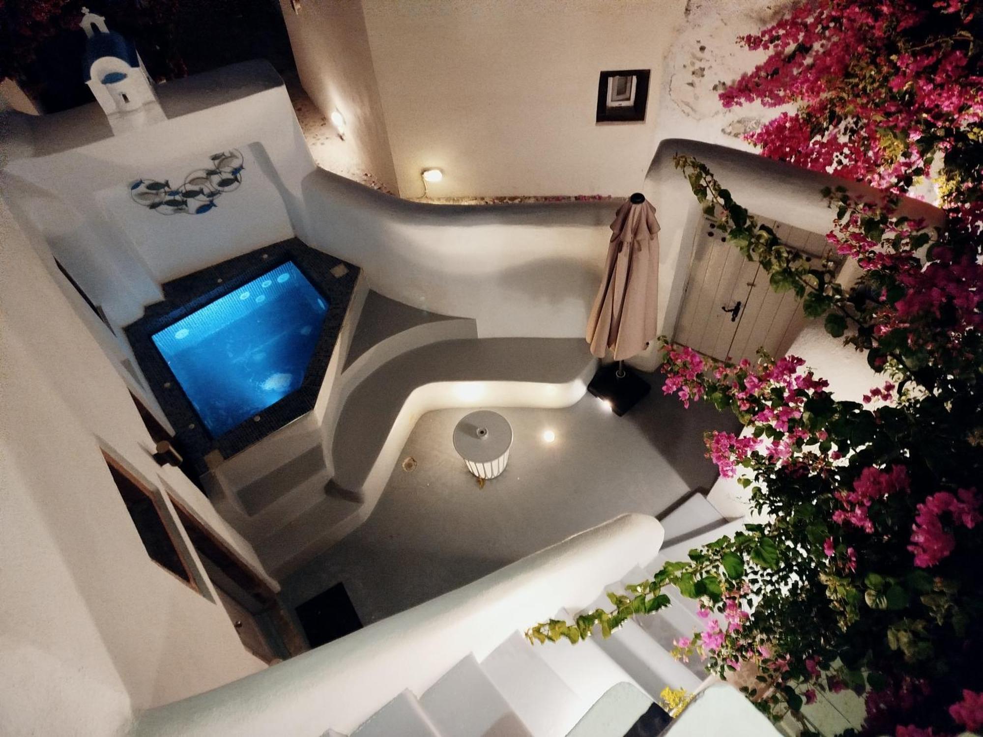 Aidos Villa Santorini Megalochori  Buitenkant foto