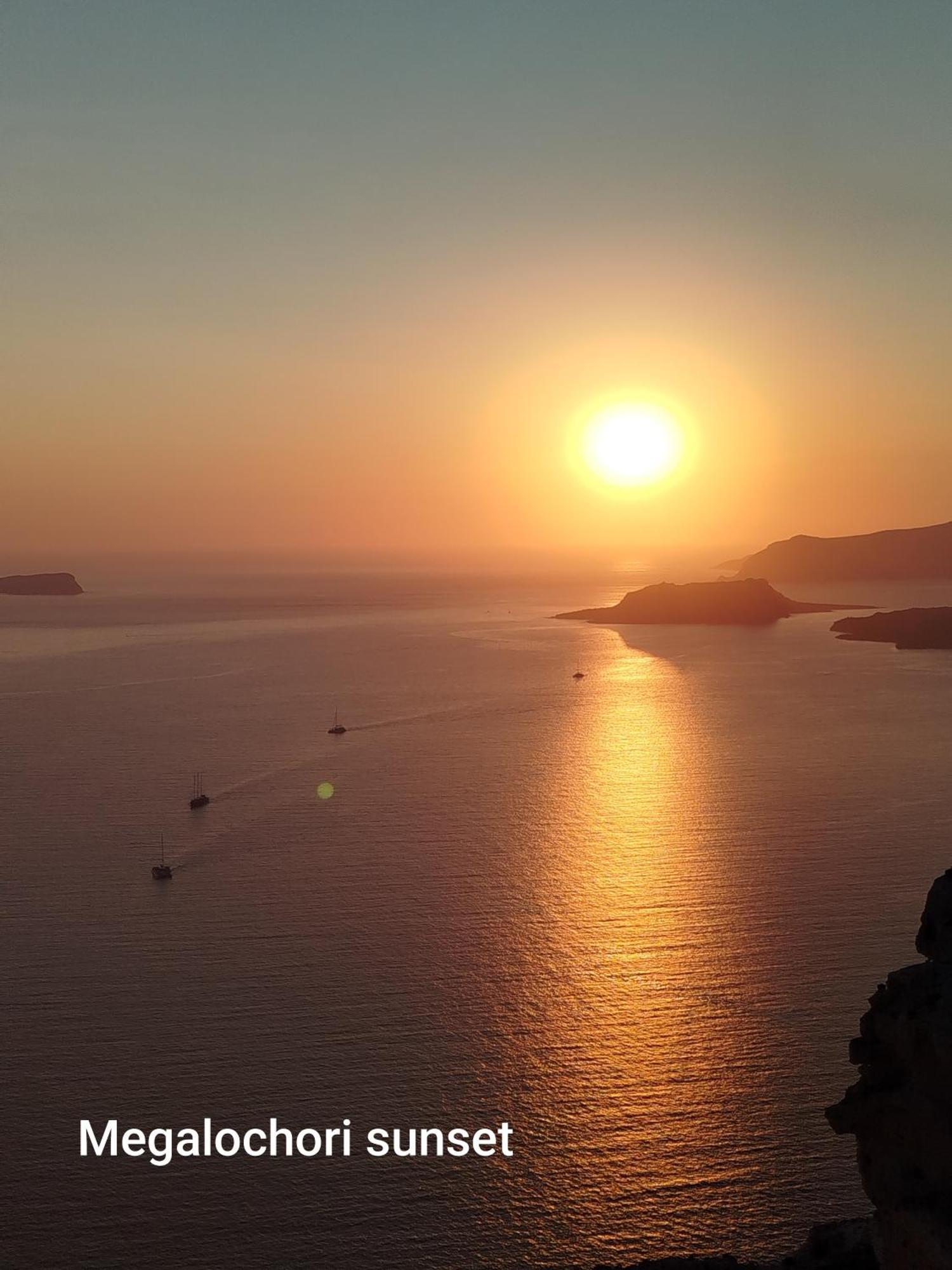 Aidos Villa Santorini Megalochori  Buitenkant foto